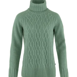 Övik Cable Knit Roller Neck W