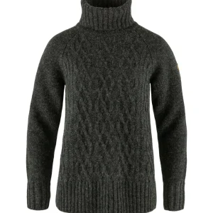 Övik Cable Knit Roller Neck W